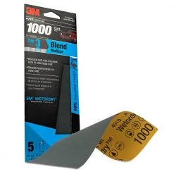 3M Wetordry 3-2/3 in. x 9 in. 1000 Grit Sandpaper -Sandpaper, Patching & Repair Sales 3m drywall sanding tools 03001 1d 1000