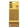 3M 3-2/3 in. x 9 in. 150 Grit Fine Sandpaper 6 Sheets-Pack (Case of 20) 2 3M 3-2/3 in. x 9 in. 150 Grit Fine Sandpaper 6 Sheets-Pack (Case of 20) -Sandpaper, Patching & Repair Sales 3m drywall sanding tools 19036 20 cc 64 1000 1
