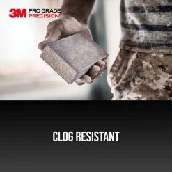 3M Pro Grade Precision 2-1/2 in. x 4-1/2 in. x 1 in. 120-Grit Fine Block Sanding Sponge (Case of 12) -Sandpaper, Patching & Repair Sales 3m drywall sanding tools 24001pgp f b 1f 1000 1