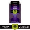 3M Pro Grade Precision 2-1/2 in. x 4-1/2 in. x 1 in. 60-Grit Coarse Block Sanding Sponge (2-Pack) -Sandpaper, Patching & Repair Sales 3m drywall sanding tools 24060pgp c b2 64 1000