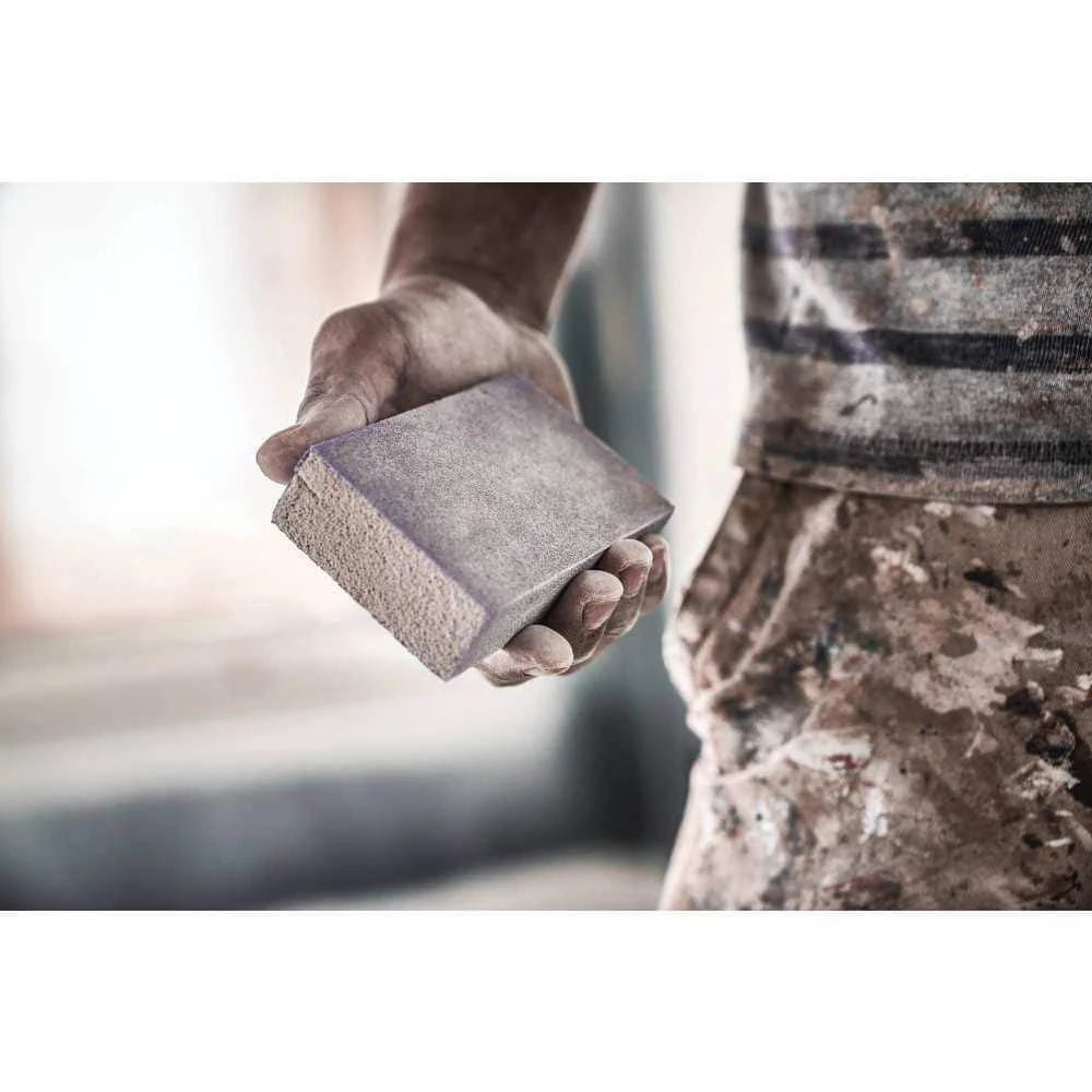 3M Pro Grade Precision 2-1/2 in. x 4-1/2 in. x 1 in. 220-Grit Extra Fine Block Sanding Sponge (2-Pack) 8 3M Pro Grade Precision 2-1/2 in. x 4-1/2 in. x 1 in. 220-Grit Extra Fine Block Sanding Sponge (2-Pack) - Image 6