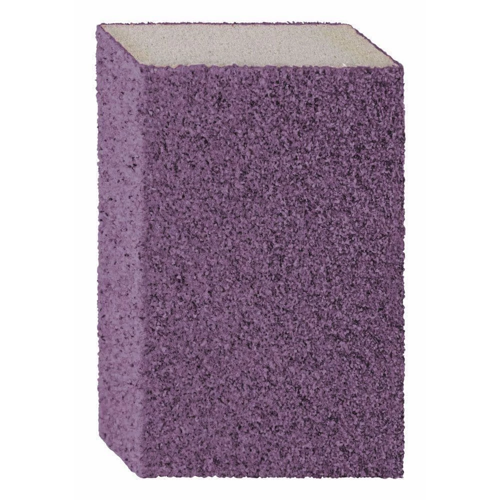3M Pro Grade Precision 2-7/8 in. x 4-1/2 in. x 1 in. 80-Grit Medium Dual Angle Edge Detailing Sanding Sponge (Case of 12) 5 3M Pro Grade Precision 2-7/8 in. x 4-1/2 in. x 1 in. 80-Grit Medium Dual Angle Edge Detailing Sanding Sponge (Case of 12) - Image 3