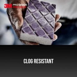 3M Pro Grade Precision 4-1/2 in. x 2-1/2 in. x 1 in. 60-Grit Coarse Dust Channeling Sanding Sponge -Sandpaper, Patching & Repair Sales 3m drywall sanding tools 2500pgp 60c uf 44 1000