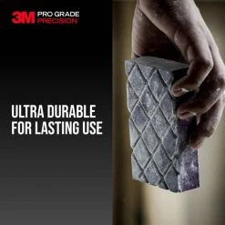 3M Pro Grade Precision 4-1/2 in. x 2-1/2 in. x 1 in. 120-Grit Fine Dust Channeling Sanding Sponge (2-Pack) -Sandpaper, Patching & Repair Sales 3m drywall sanding tools 2502pgp120 uf2 c3 1000