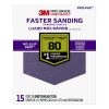 3M Pro Grade Precision 9 in. x 11 in. 80-Grit (Coarse) Faster Sanding Sheets (15-Sheets/Pack)(Case of 5) -Sandpaper, Patching & Repair Sales 3m drywall sanding tools 27080pgp 15 64 1000 1