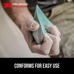 3M 2.5 in. x 4.5 in. x 1 in. 120 Fine Grit Pro Grade Angled Drywall Sanding Sponge -Sandpaper, Patching & Repair Sales 3m drywall sanding tools 30904fpsa 77 1000