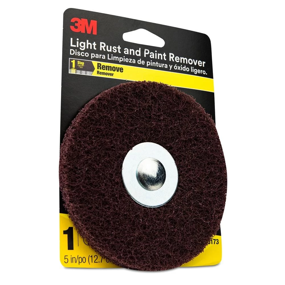 3M 5 in. Light Rust and Paint Remover Coarse Grit (Case of 2) 5 3M 5 in. Light Rust and Paint Remover Coarse Grit (Case of 2) - Image 3