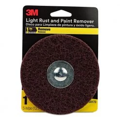 3M 5 in. Light Rust and Paint Remover Coarse Grit (Case of 2)