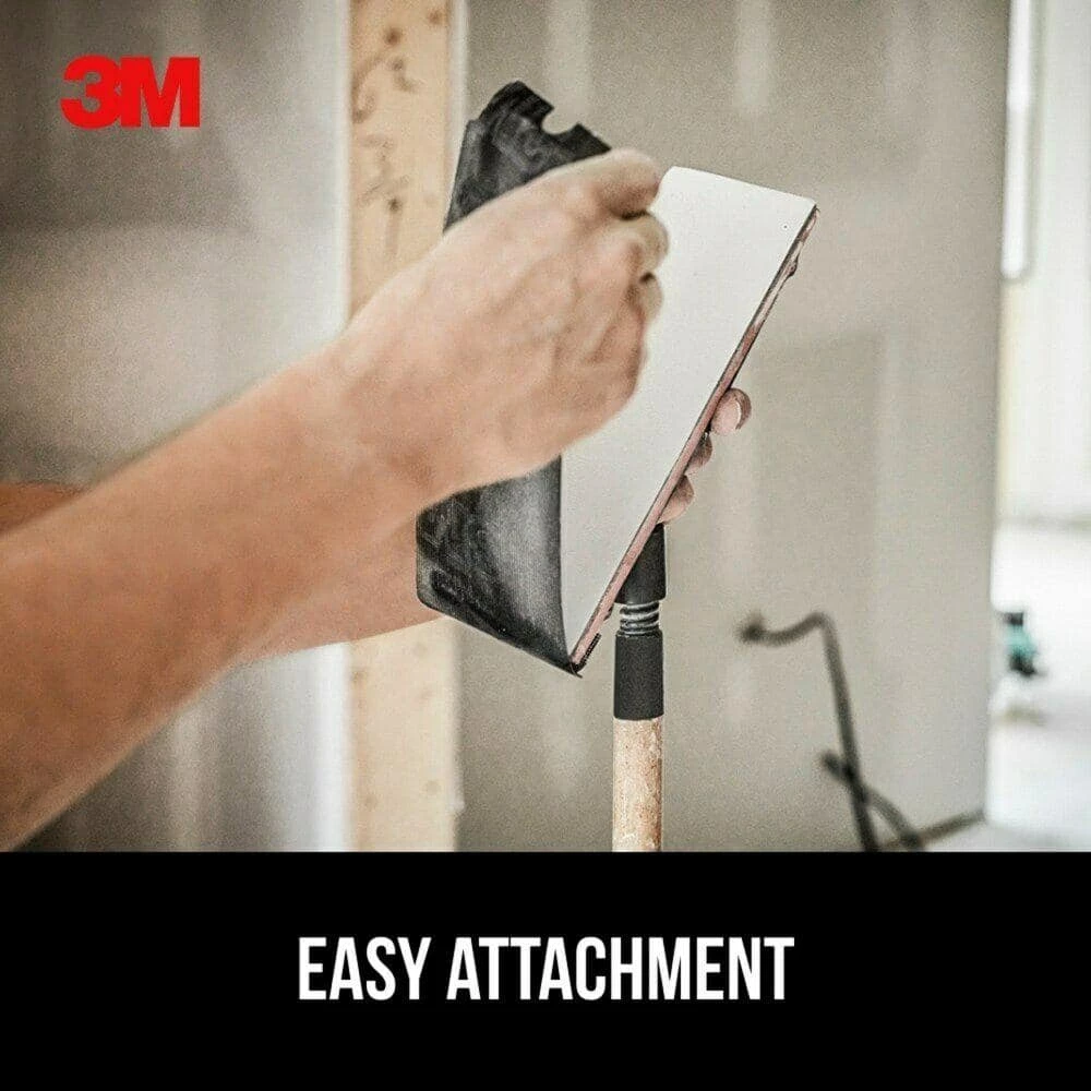 3M 4-3/16 in. x 11-1/4 in. 100 Grit Medium Drywall Sanding Screens (2-Pack) 7 3M 4-3/16 in. x 11-1/4 in. 100 Grit Medium Drywall Sanding Screens (2-Pack) - Image 5