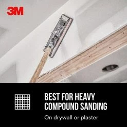 3M 4-3/16 in. x 11-1/4 in. 100 Grit Medium Drywall Sanding Screens (2-Pack) 13 3M 4-3/16 in. x 11-1/4 in. 100 Grit Medium Drywall Sanding Screens (2-Pack) -Sandpaper, Patching & Repair Sales 3m drywall sanding tools 9090na dc 40 1000