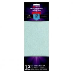 3M Pro Grade Precision 4 3/16 in. x 11-1/4 in. 120-Grit Drywall Sanding Sheets (12-Pack)