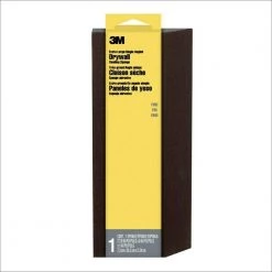 3M 27/8 in. x 8 in. x 1 in. 150 Fine Grit Extra Large Angled Drywall Sanding Sponge