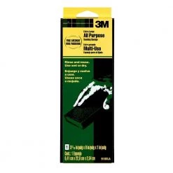 3M 3-5/16 in. x 9 in. 80/120 Fine and Medium Grit Extra Large Sanding Sponge -Sandpaper, Patching & Repair Sales 3m drywall sanding tools 910xla 12 cc 66 1000