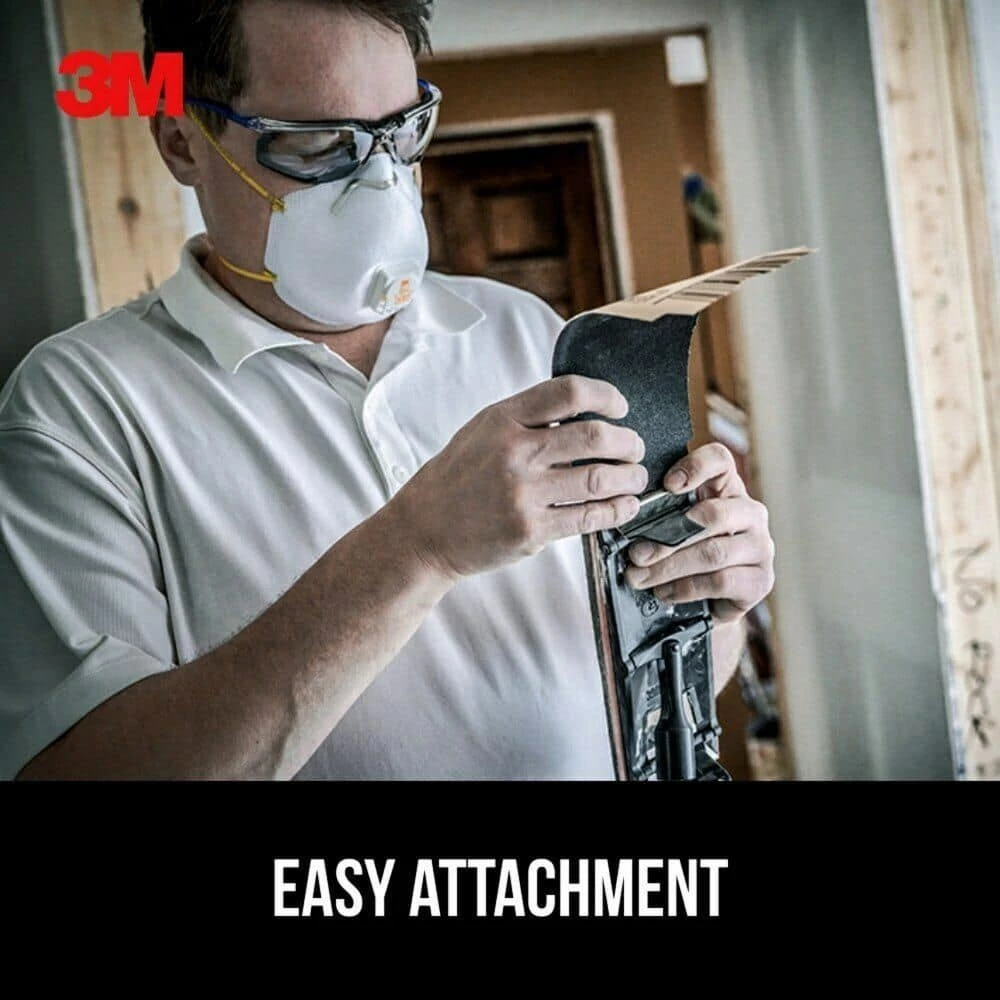 3M Pro-Pak 4-3/16 in. x 11-1/4 in. 120 Grit Fine Drywall Sanding Sheet (25-Pack) 11 3M Pro-Pak 4-3/16 in. x 11-1/4 in. 120 Grit Fine Drywall Sanding Sheet (25-Pack) - Image 9