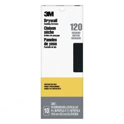 3M Pro-Pak 4-3/16 in. x 11-1/4 in. 120 Grit Drywall Sanding Screens (10-Pack)