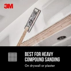 3M Pro-Pak 4-3/16 in. x 11-1/4 in. 180 Grit Fine Drywall Sanding Screens (10-Sheets) (Case of 5) -Sandpaper, Patching & Repair Sales 3m drywall sanding tools 99439 5 cc 1d 1000 1