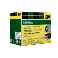 3M 3-3/4 in. x 2-5/8 in. x 1 in. 60 Grit Sanding Sponge Coarse (12-Pack) -Sandpaper, Patching & Repair Sales 3m drywall sanding tools cp002 12p a0 1000