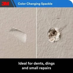3M High Strength Hole Repair 12 fl. oz. Color Changing Spackling Compound -Sandpaper, Patching & Repair Sales 3m patching repair cc 12 dt 1f 1000