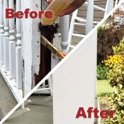 PC Products 1.5 gal. PC-Rot Terminator Wood Hardener 11 PC Products 1.5 gal. PC-Rot Terminator Wood Hardener -Sandpaper, Patching & Repair Sales amber pc products wood restoration 192610 1f 1000