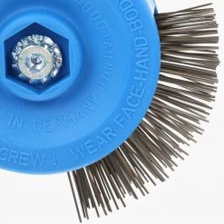 Avanti Pro 4 in. Drill Mount Quick-Strip Wire Brush -Sandpaper, Patching & Repair Sales avanti pro power sander accessories pww040wird01g 40 1000