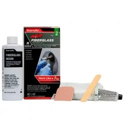 3M Bondo 8 oz. Fiberglass Resin Repair Kit -Sandpaper, Patching & Repair Sales brown 3m wood restoration 0420 40 1000