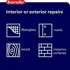 3M Bondo 1 qt. All-Purpose Fiberglass Resin -Sandpaper, Patching & Repair Sales clear 3m patching repair 20122 c3 1000
