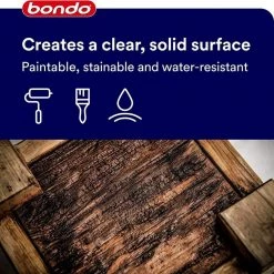 3M 8 fl. oz. Rotted Wood Restorer -Sandpaper, Patching & Repair Sales clear 3m wood floor fillers 20131 77 1000