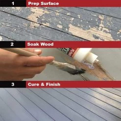 PC Products 16 oz. PC-Petrifier Wood Hardener 9 PC Products 16 oz. PC-Petrifier Wood Hardener -Sandpaper, Patching & Repair Sales clear pc products wood restoration 164440 4f 1000