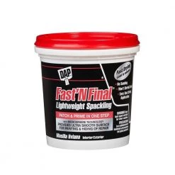 DAP Fast'N Final 8 oz. White Lightweight Spackling (12-Pack)