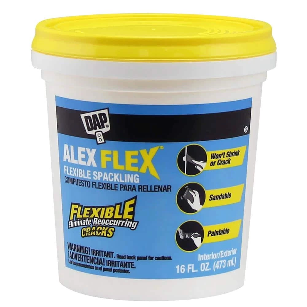 DAP Alex Flex 16 oz. High Performance Spackling Paste (12-Pack) 3 DAP Alex Flex 16 oz. High Performance Spackling Paste (12-Pack)