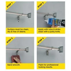 DAP Alex Plus 7 oz. High Performance Spackling Paste Squeeze Tube (6-Pack) 10 DAP Alex Plus 7 oz. High Performance Spackling Paste Squeeze Tube (6-Pack) -Sandpaper, Patching & Repair Sales dap patching repair 7079818744 4f 1000