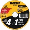 DEWALT 4-1/2 in. x 0.045 in. x 7/8 in. Metal and Stainless Cutting Wheel (5-Pack) -Sandpaper, Patching & Repair Sales dewalt grinding wheels cut off wheels dw8062b5 64 1000