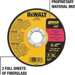 DEWALT 4-1/2 in. x 0.045 in. x 7/8 in. Metal and Stainless Cutting Wheel (5-Pack) -Sandpaper, Patching & Repair Sales dewalt grinding wheels cut off wheels dw8062b5 66 1000
