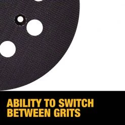 DEWALT 5 in. Random Orbit Palm Sander Pad -Sandpaper, Patching & Repair Sales dewalt power sander accessories dw4388 40 1000