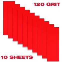 DIABLO 1/3 Sheet 120 Grit Sandpaper Hand Sanding Sheets (10-Pack) -Sandpaper, Patching & Repair Sales diablo drywall sanding tools dcs323120s10g 40 1000