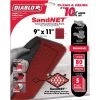 DIABLO 9 in. x 11 in. SandNET Faster Reusable Hand Sanding Sheets 80 Grit (250-Sheets) -Sandpaper, Patching & Repair Sales diablo drywall sanding tools dnd911080h05g 64 1000 2