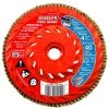DIABLO 4-1/2 in. 40-Grit Steel Demon Grinding and Polishing Flap Disc with Integrated Speed Hub -Sandpaper, Patching & Repair Sales diablo flap discs dcx045040b01f 64 1000