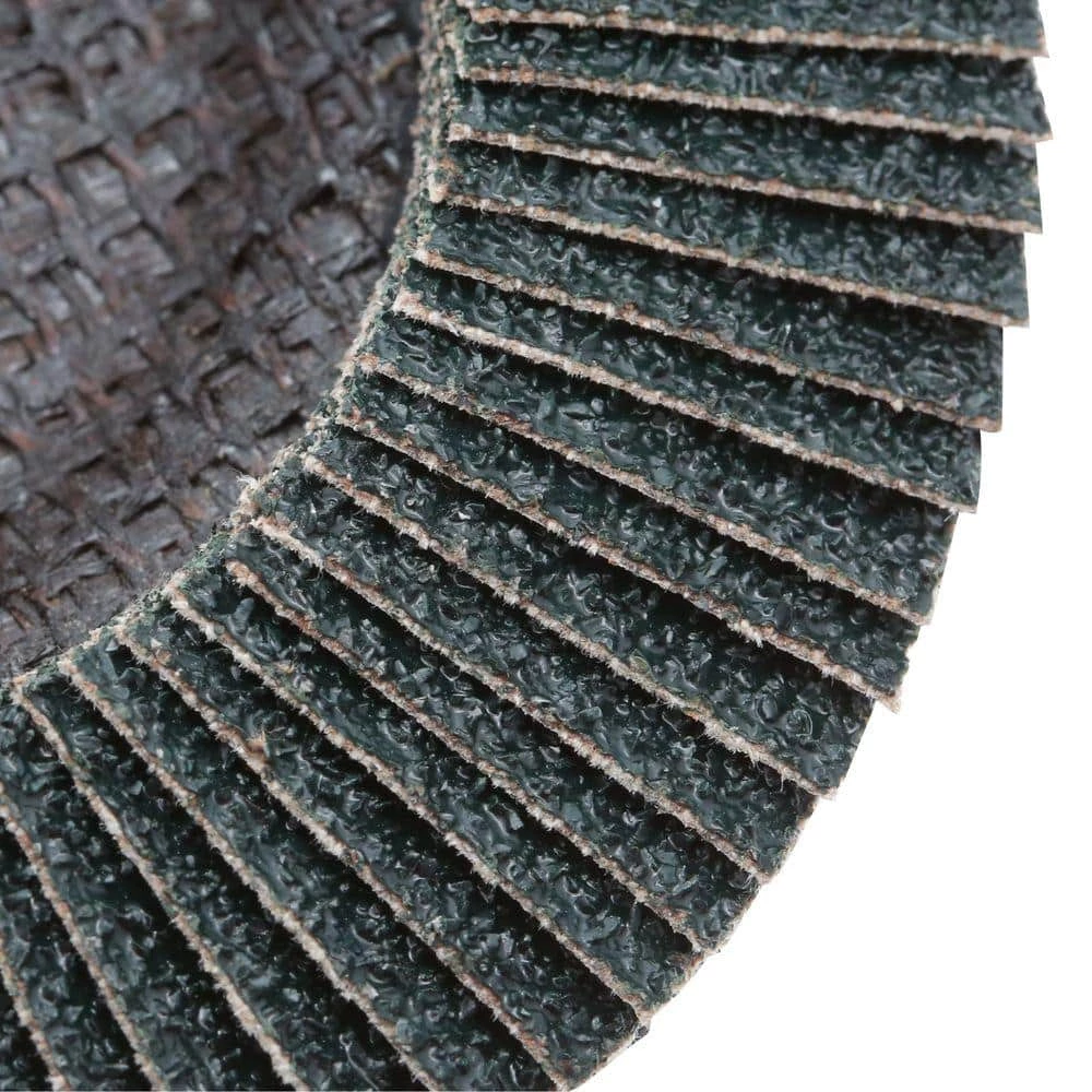 DIABLO 4-1/2 in. 40-Grit Steel Demon Grinding and Polishing Flap Disc with Type 29 Conical Design 7 DIABLO 4-1/2 in. 40-Grit Steel Demon Grinding and Polishing Flap Disc with Type 29 Conical Design - Image 5