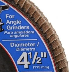 DIABLO 4-1/2 in. 80-Grit Steel Demon Grinding and Polishing Flap Disc with Type 29 Conical Design -Sandpaper, Patching & Repair Sales diablo flap discs dcx045080n01f a0 1000