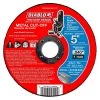 DIABLO 5 in. x 0.040 in. x 7/8 in. Thin Kerf Metal Cut-Off Disc (10-Pack) -Sandpaper, Patching & Repair Sales diablo grinding wheels cut off wheels dbd050040110f 64 1000