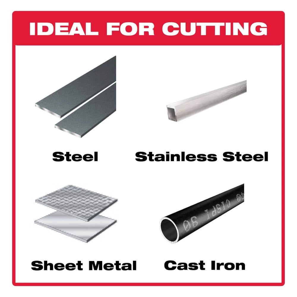 DIABLO 6-1/2 in. x 1/8 in. x 5/8 in. Metal Cut-Off Disc 4 DIABLO 6-1/2 in. x 1/8 in. x 5/8 in. Metal Cut-Off Disc - Image 2