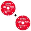 DIABLO 4.5 in. Diamond Wheel for Metal Cutting (2-Pack) -Sandpaper, Patching & Repair Sales diablo grinding wheels cut off wheels ddd045dia102p 64 1000