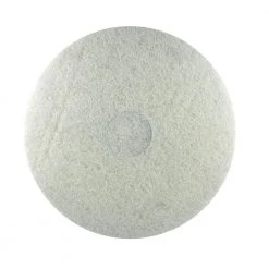DIABLO 17 in. Non-Woven White Buffer Pad