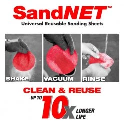 DIABLO 5 in. 220-Grit SandNet Disc with Free Application Pad (10-Pack) -Sandpaper, Patching & Repair Sales diablo power sander accessories dnd050220h10i c3 1000