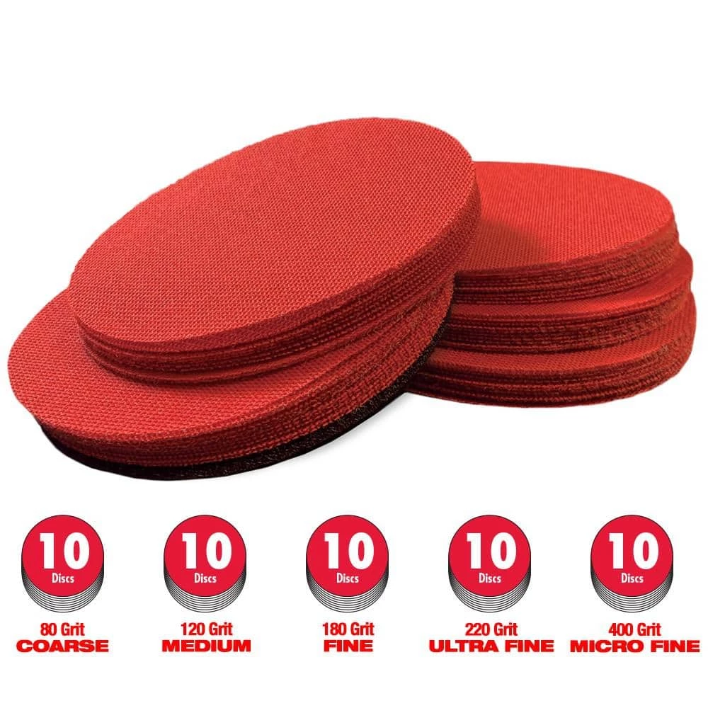 DIABLO 5 in. SandNet Coated Assorted Disc (50-Pack) 3 DIABLO 5 in. SandNet Coated Assorted Disc (50-Pack) - Image 2