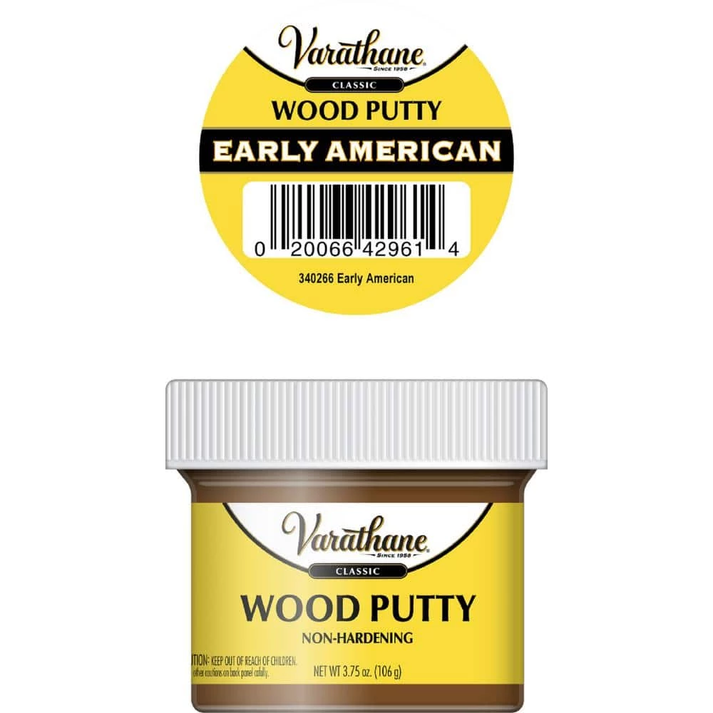 Varathane 3.75 oz. Early American Wood Putty (6-Pack) 4 Varathane 3.75 oz. Early American Wood Putty (6-Pack) - Image 2