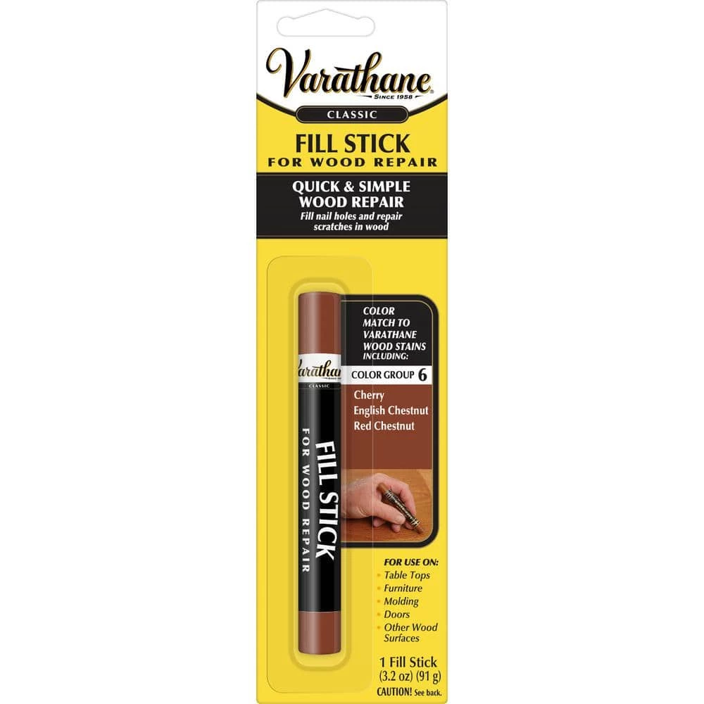 Varathane 3.2 oz. English Chestnut Wood Fill Stick 4 Varathane 3.2 oz. English Chestnut Wood Fill Stick - Image 2