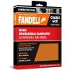 Fandeli 9 in. x 11 in. Coarse Aluminum Oxide Sandpaper (25-Pack) -Sandpaper, Patching & Repair Sales fandeli drywall sanding tools 36009 64 1000