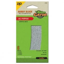 Gator 2-5/8 in. x 5 in. Hook and Loop Premium Multi-Surface Handi Block All-Purpose Sanding Refills
