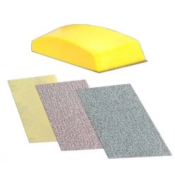 Gator 2-5/8 in. x 5 in. Hook and Loop Premium Multi-Surface Sanding Tool Assorted Grit Kit -Sandpaper, Patching & Repair Sales gator drywall sanding tools 7225 66 1000